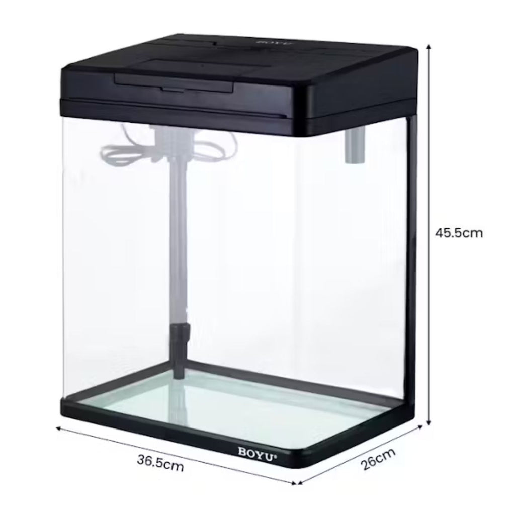 Boyu Aquarium Fish Tank Kit 21L