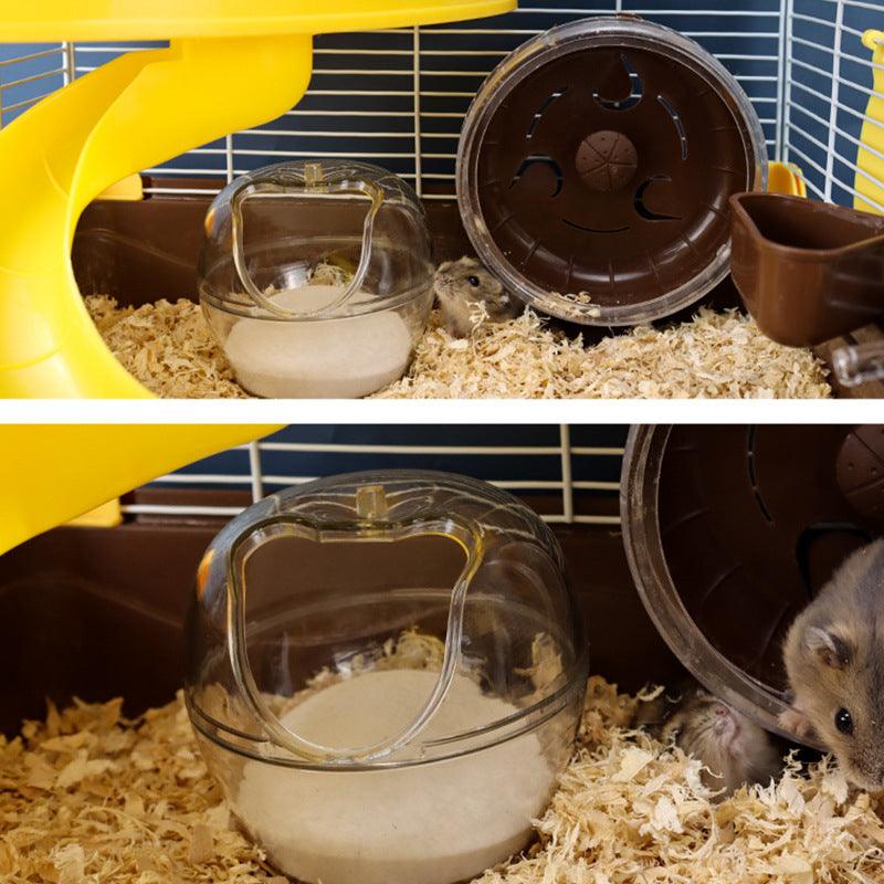 Luxury Clear Plastic Hamster Bathtub